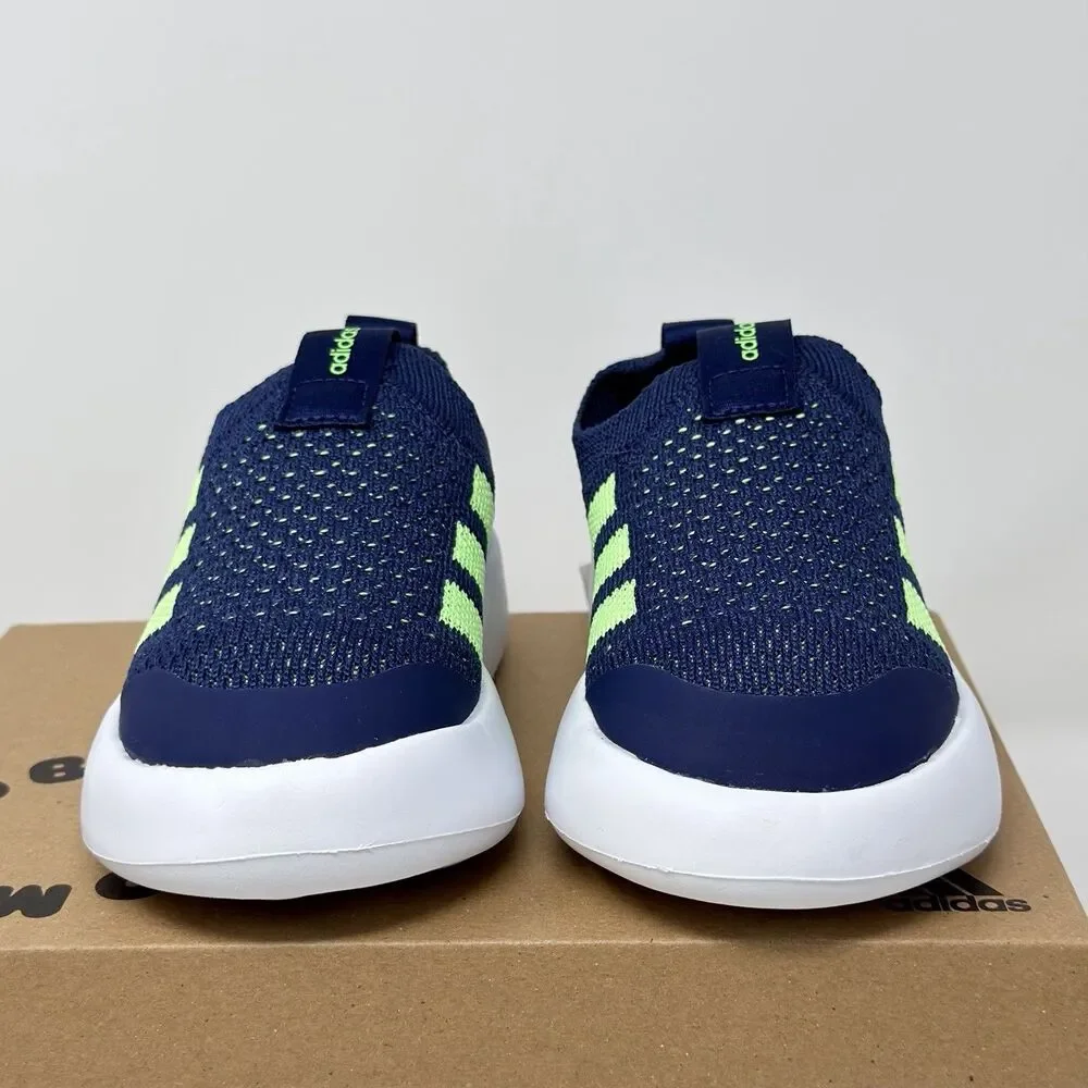 Adidas Bubblecomfy I Kids Shoes Size 9K Blue Green Lightweight STORE MODEL